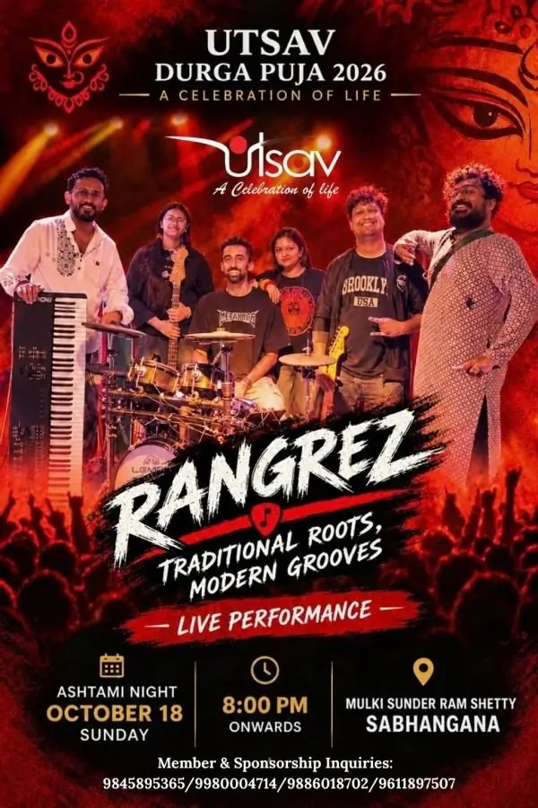 2026 poster, Utsav Bangalore
