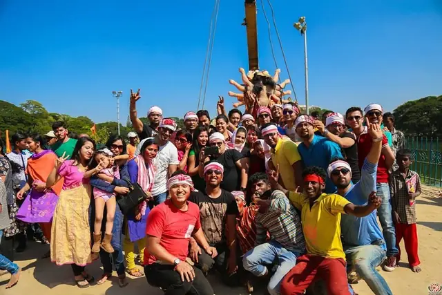 Group photo, Assam Society of Bangalore