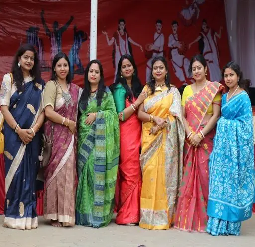 Group photo, Sobha Dream Acres Durgotsav